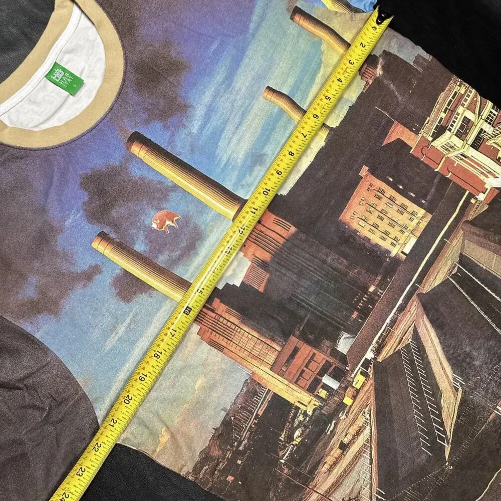 Pink Floyd Animals T-Shirt Men’s Large All Over Print - Habitat BP - Picture 8 of 14